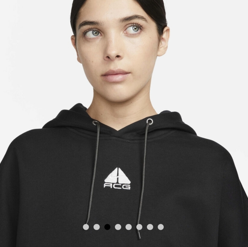 NWT Women's Nike ACG cropped Hoodie - Picture 4 of 8